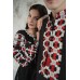 Embroidered Man&Woman Set "Grace" black